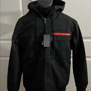 Prada nylon hoodie